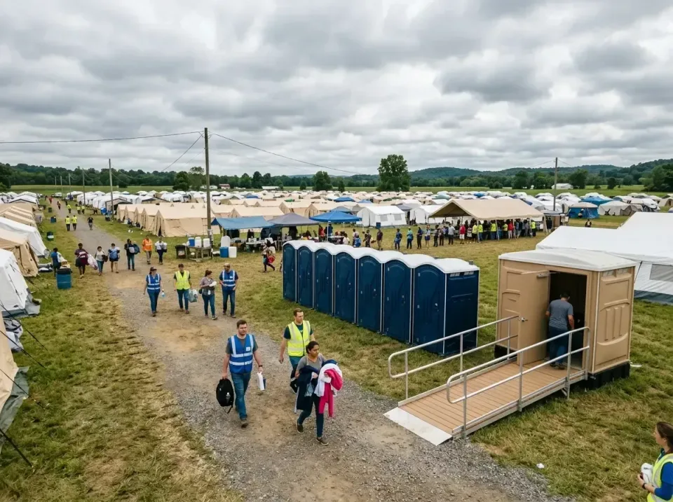disaster-relief-camp-restrooms-010 — frequently asked questions, Dumpster & Portable Bathrooms Rental in Corbin, KY